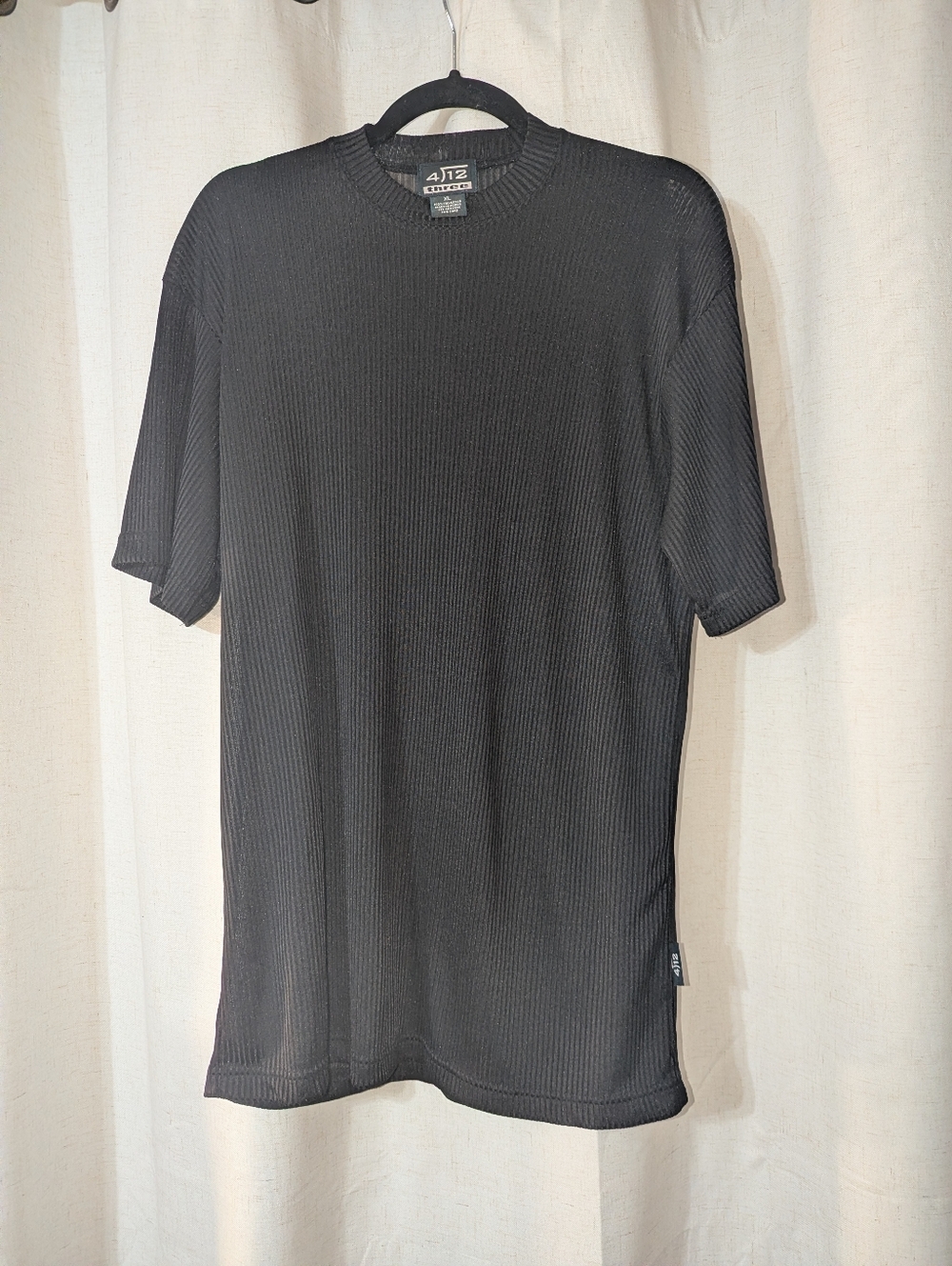 Vintage Striped Baggy Fit Street Sheer Top